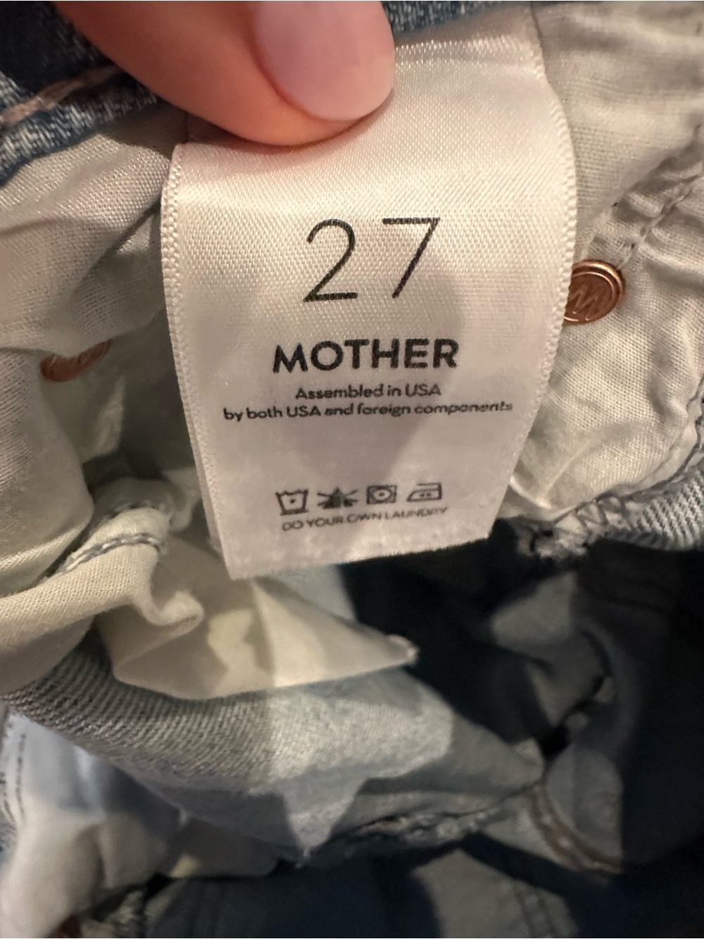 MOTHER HW Spinner Zip Sneak Chew in We Bounced Sz 27 - Picture 8 of 8